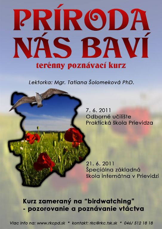 Príroda nás baví - plagát